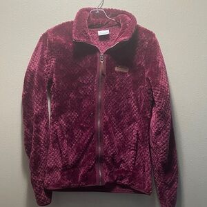Columbia Women'sFire Side  Sherpa Full Zip Fleece Jacket  Size S